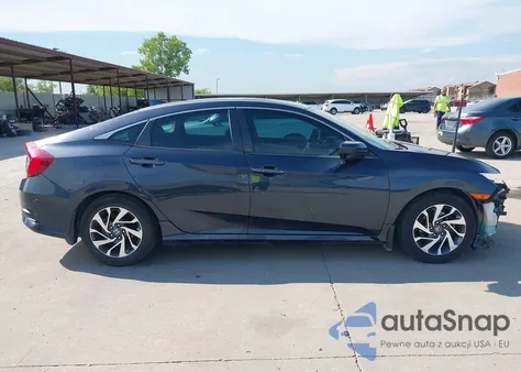 2018 Honda Civic Ex из США, поврежденный, VIN 2HGFC2F73JH560398